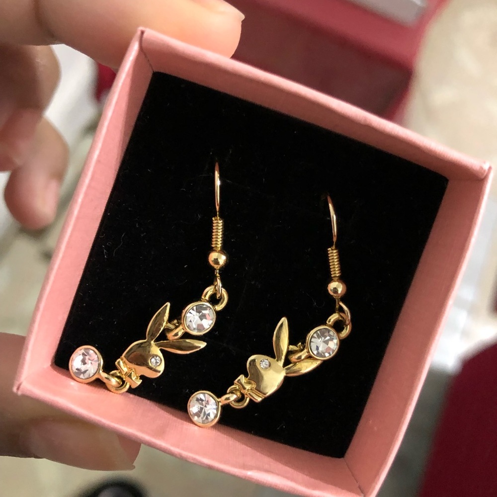 NWOT PLAYBOY EARRINGS N BRACELET